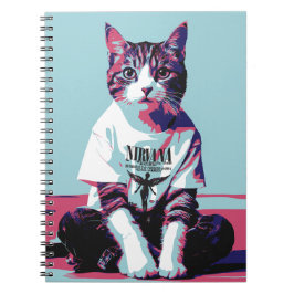 Caderno Espiral Gato Gato Gato Gato