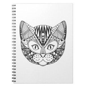 Caderno Espiral Gato inspirado