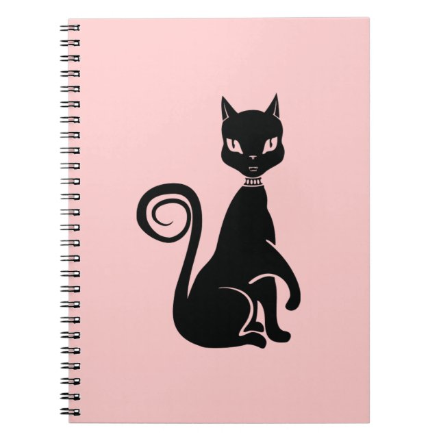 Caderno Espiral Gato Orgulhoso (Frente)