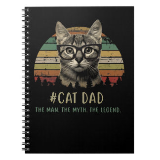 Caderno Espiral Gato PaiÓculos 484 patas Gato Preto