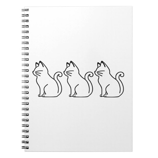 Caderno Espiral Gatos (Frente)