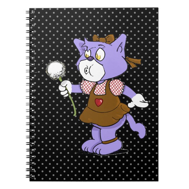 Caderno Espiral Gatos Boomi (Frente)