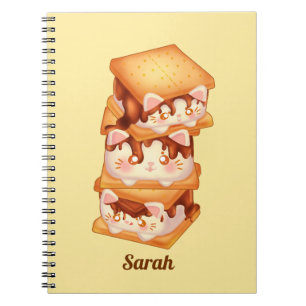 Caderno Espiral Gatos de Chocolate
