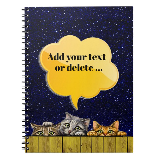 Caderno Espiral Gatos de Pequim  (Frente)