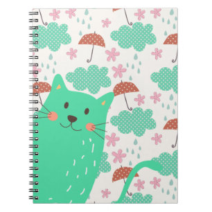 Caderno Espiral Gatos em Choque
