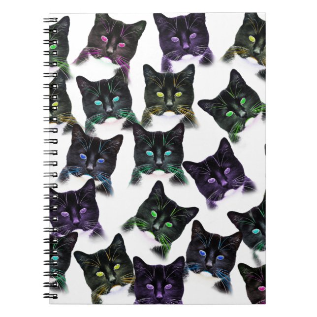 Caderno Espiral Gatos legal (Frente)