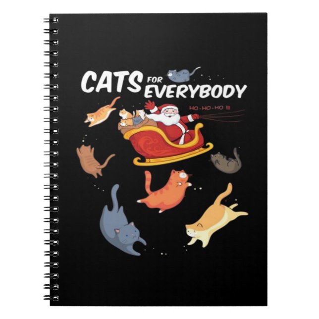 Caderno Espiral Gatos para todos  (Frente)