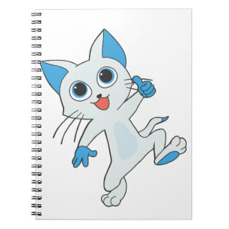 Caderno Espiral Gatos Suores: Um Livro Secador de Adultos Hilário 