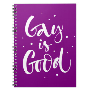 Caderno Espiral Gay é bom