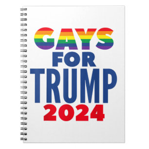 Caderno Espiral Gay Para A Eleição De Trump 2024