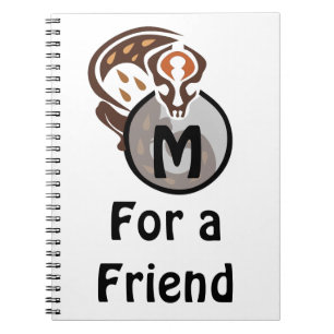 Caderno Espiral Gecko Monograma Tribal Malaio