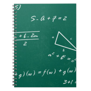 Caderno Espiral geek de álgebra professor de matemática