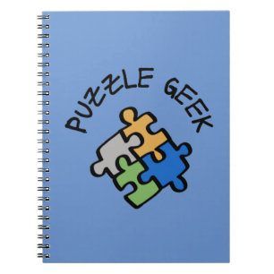 Caderno Espiral Geek quebra-cabeça
