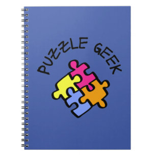 Caderno Espiral Geek quebra-cabeça