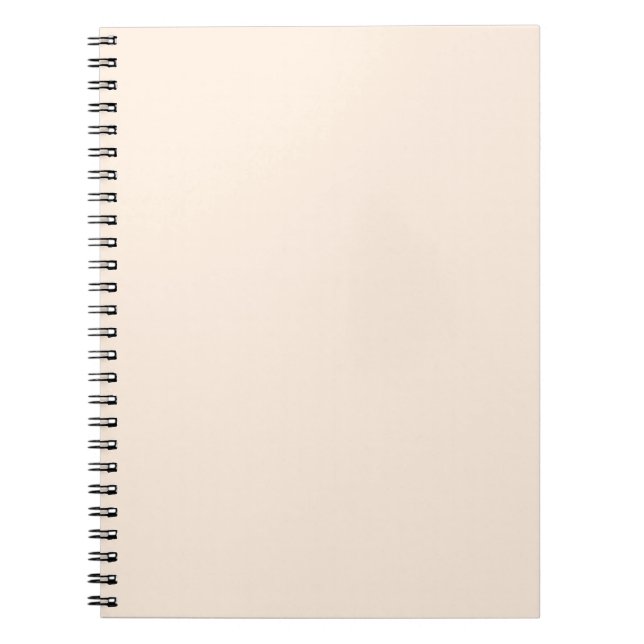 Caderno Espiral Gelado delicado popular. (Frente)