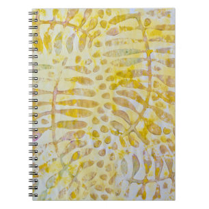 Caderno Espiral Gelli imprimiu as folhas douradas