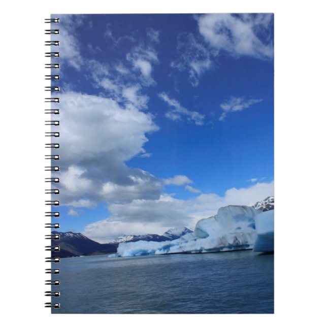 Caderno Espiral Gelo de queda (Frente)