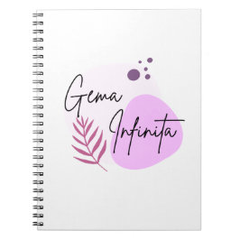 Caderno Espiral Gema Infinita 