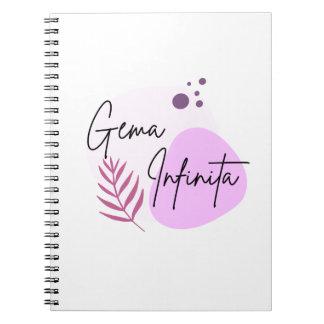 Caderno Espiral Gema Infinita 