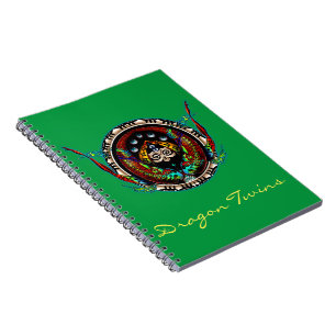 Caderno Espiral Gêmeos do dragão