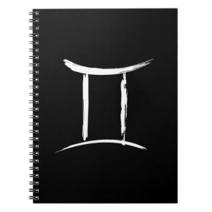 Caderno Espiral GÊMEOS Signo do Zodíaco Primavera Astrologia