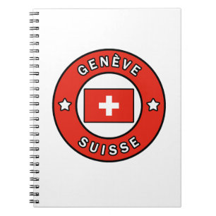 Caderno Espiral Genève Suisse