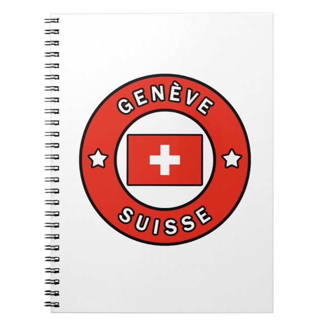 Caderno Espiral Genève Suisse (Frente)