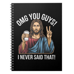 Caderno Espiral Gente, eu nunca disse aquilo