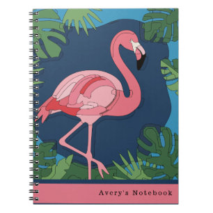 Caderno Espiral Geo Flamingo Quebra-cabeça