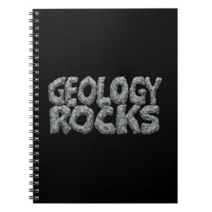 Caderno Espiral Geology Rocks - Earth Science Pun