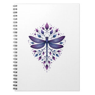 Caderno Espiral Geometria Fractal de Meditação Espiritual Yoga Lib