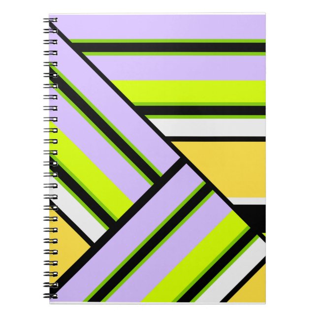 Caderno Espiral Geométrico, banda (Frente)