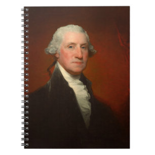 Caderno Espiral George Washington Portrait