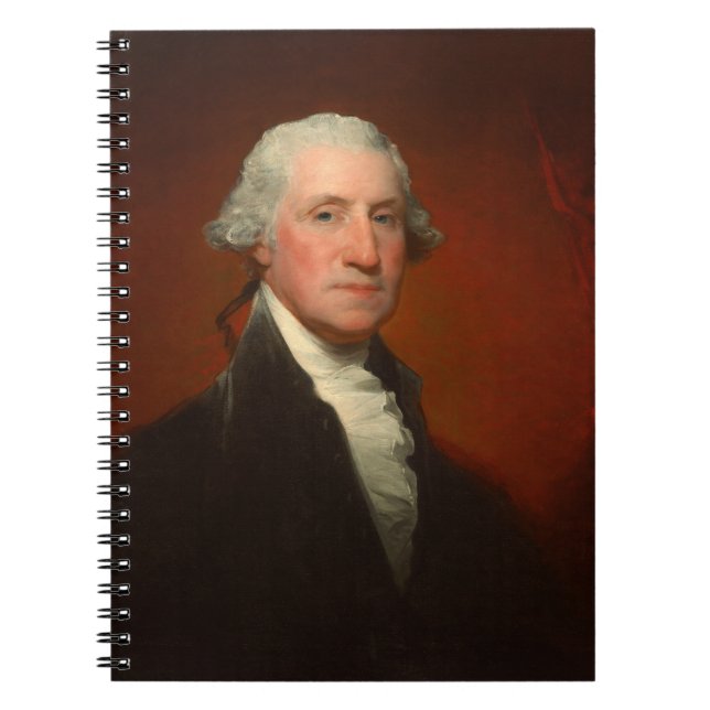 Caderno Espiral George Washington Portrait (Frente)