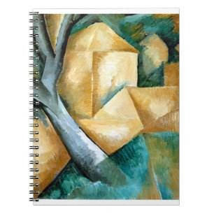 Caderno Espiral Georges Braque House em L'Estaque