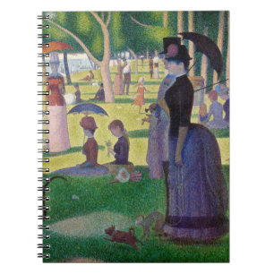 Caderno Espiral Georges Seurat - Um Domingo na La Grande Jatte