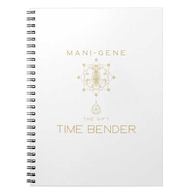 Caderno Espiral Gerador de Manifestação - Tipo Design humano (Frente)