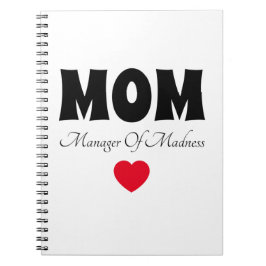 Caderno Espiral Gerente Mãe