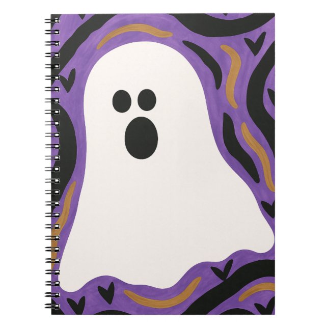 Caderno Espiral Ghost Halloween (Frente)