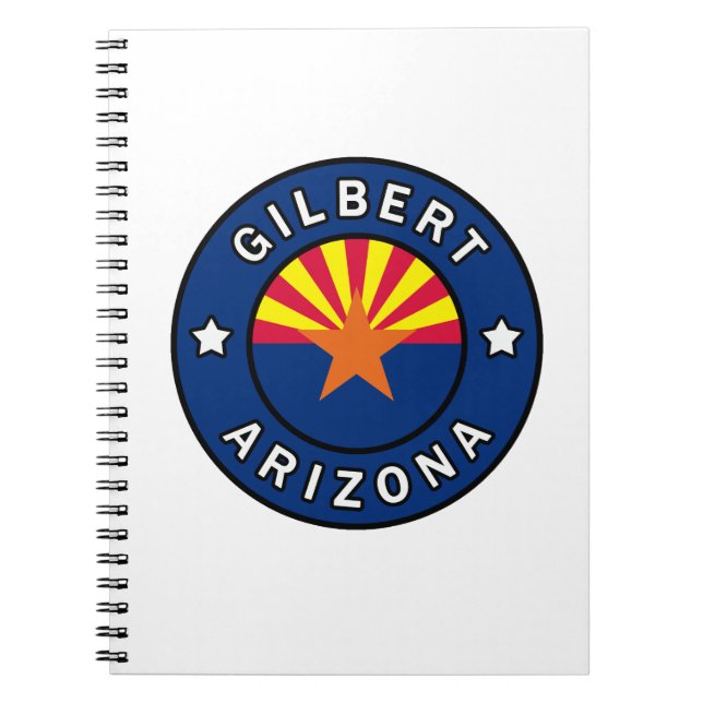 Caderno Espiral Gilbert Arizona (Frente)