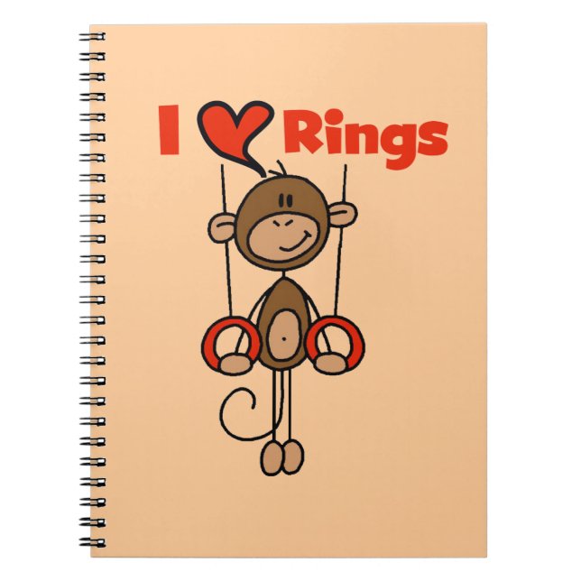 Caderno Espiral Ginasta Ama Argolas (Frente)