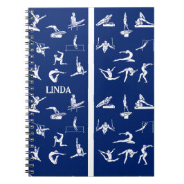 Caderno Espiral ginástica