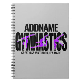 Caderno Espiral Ginástica NOME Equipe Acrobática de Ginástica Salt
