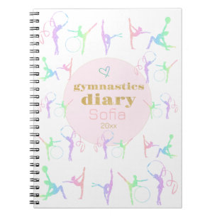 Caderno Espiral ginástica Rítmica