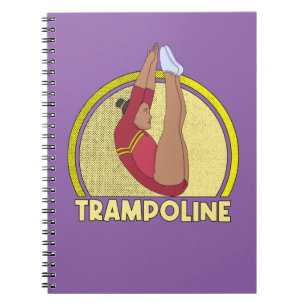 Caderno Espiral Ginástica Trampoline