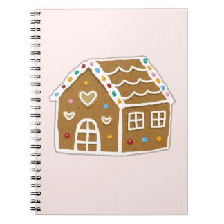 Caderno Espiral Gingerbread House