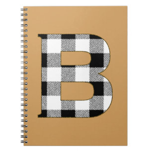 Caderno Espiral Gingham Check B