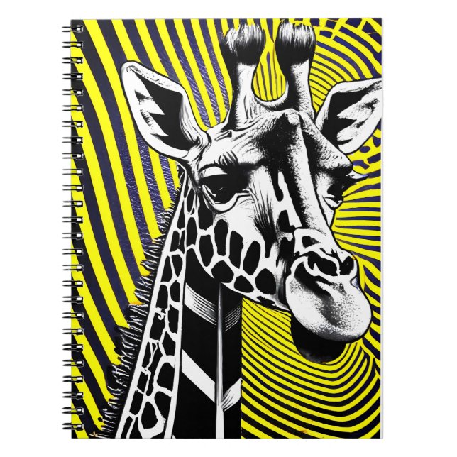 Caderno Espiral Girafa (Frente)