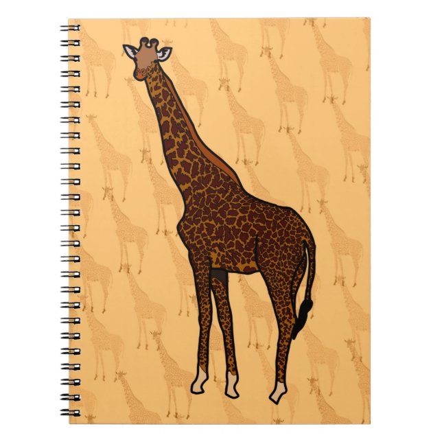 Caderno Espiral Girafa  (Frente)
