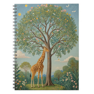 Caderno Espiral Girafa